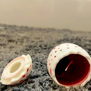 Portals inspired egg candle moon cycle 🕯️